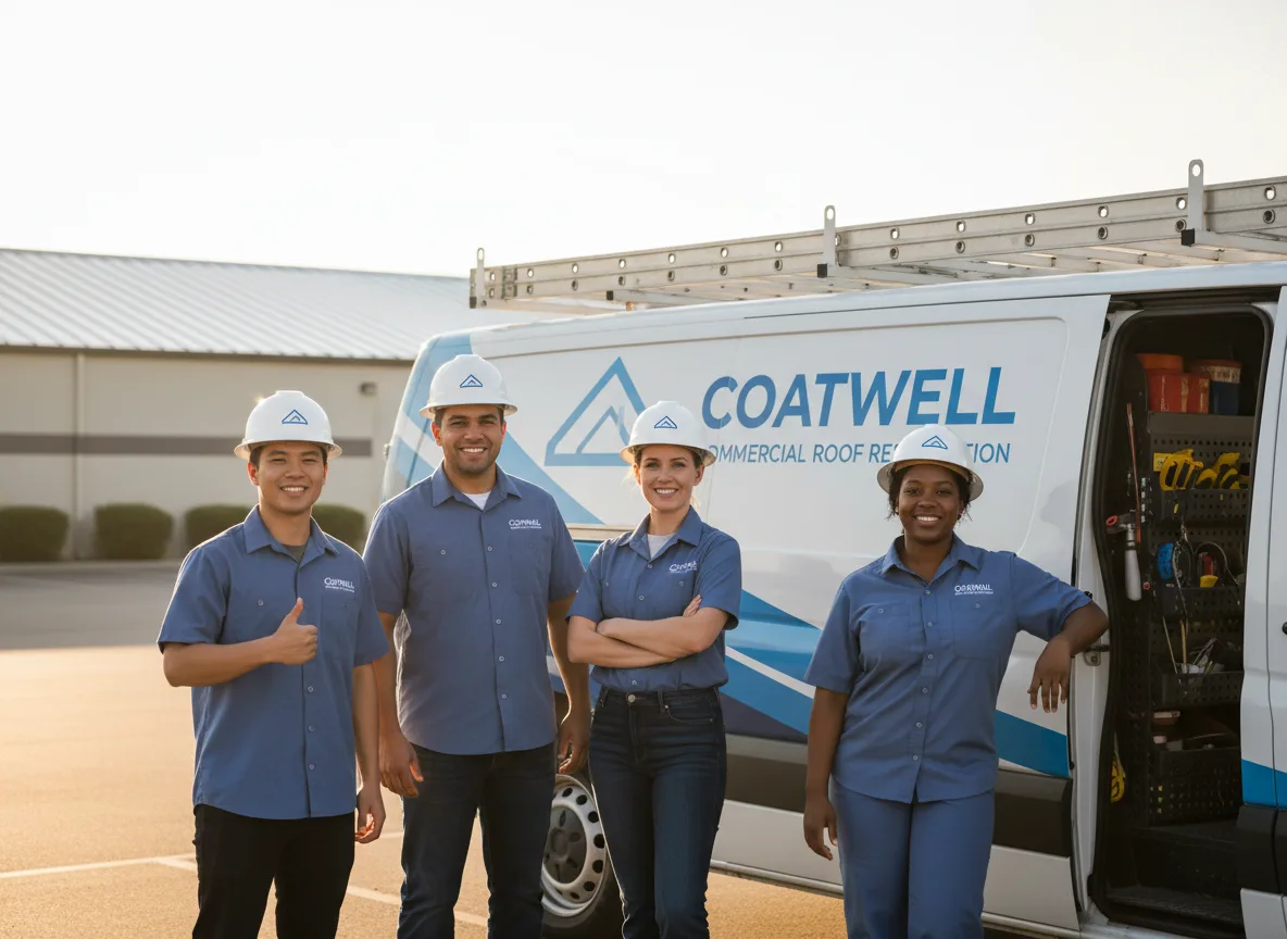 Commercial roof coating company in Universal, IN